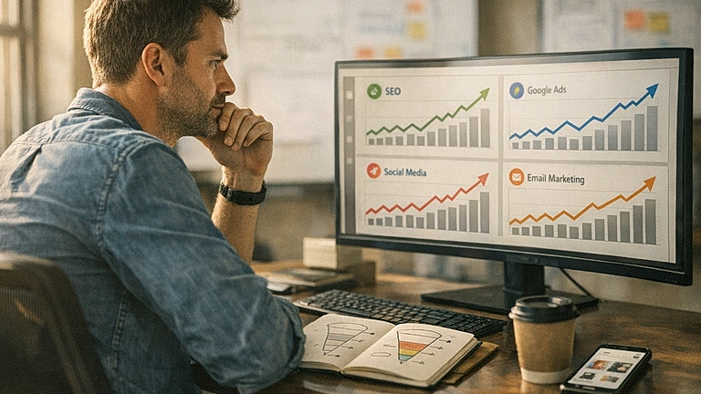 Online Shop Marketing Strategie – Übersicht der wichtigsten E-Commerce-Kanäle 2026